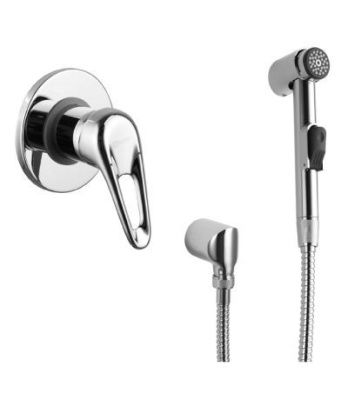 Смеситель с гигиеническим душем Lemark Luna LМ4119С, встраиваемый