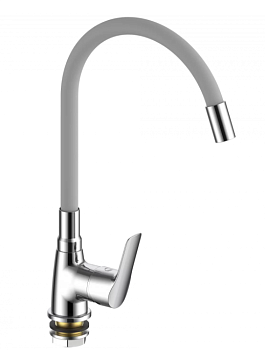 Смеситель для кухни VODA "Spring", гибкий излив, арт. SG519G
