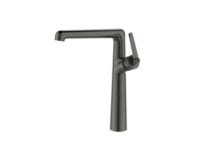 Смеситель для раковины Esko "Bangkok Gun metal", высокий, арт. BG25GM