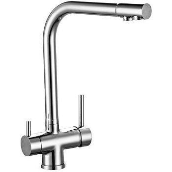 Смеситель д/кухни Rossinka Z40-25 подключ к фильтру с питьев водой 