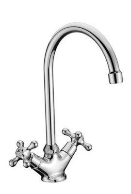 Смеситель для кухни Lemark Standard LM2105C, двухвентильный