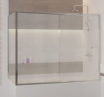 Боковая панель 70*150 RGW Z-52 Хром/Шиншила/6 мм (SC-41;42) (Easy)