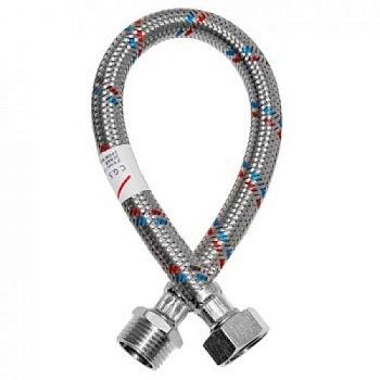 Подводка для воды нерж 1/2х1/2 120см г/ш