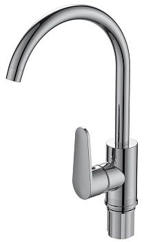 Смеситель для кухни, VODA, R-излив, Waterfall, WF519R