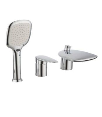 Смеситель на борт ванны Lemark Status LM4445С (3 отверстия)