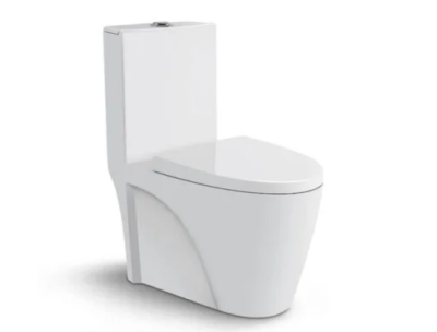 Унитаз моноблок, вып 90 гр., GF-1022 White (белый), 660*380*780 мм ,