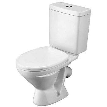 Унитаз-компакт Santek Лига 1.WH30.2.197 косой выпуск, сиденье полипропилен