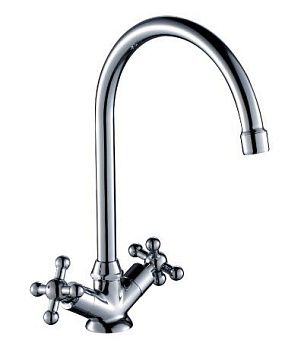 Смеситель д/кухни Rossinka G02-72 двурукий