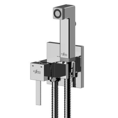 Смеситель с гигиеническим душем Rossinka X25-53, хром