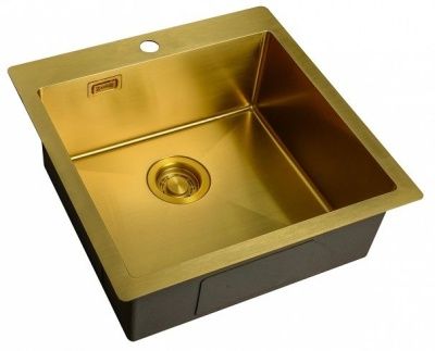 Мойка кухонная ZORG LIGHT ZL R 510510 BRONZE