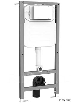 Инсталляция для унитаза GoldenFrog T-101 с шумоизоляцией (без кнопки)