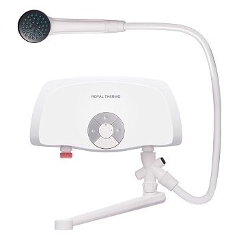 Водонагреватель проточный Royal Thermo SMARTFIX TS (3,5кВт)  (кран+душ)