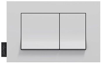 Клавиша смыва Jacob Delafon E20858-00, глянцевая белая