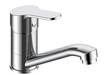 Смеситель для кухни/раковины VODA "Tide", излив 144мм, арт. TD15