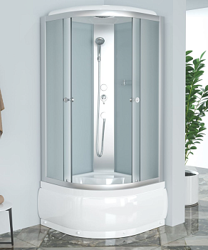 Душевая кабина ZILI DO S6020-80 МАРИАННА В-П 800х800х2150 мм 1.3