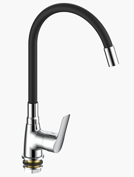 Смеситель для кухни VODA "Spring", гибкий излив, арт. SG519B