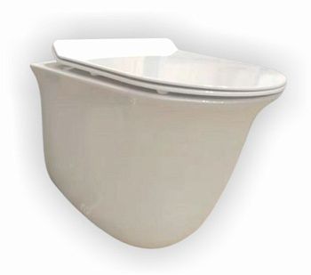 Унитаз подвесной Golden Frog LT051E-R, безободковый 