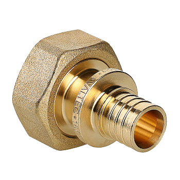 Фитинг надвижной с накидной гайкой под «евроконус» 16 (2,2) мм х 3.4