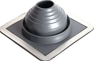 Проходник для крыш №8, серый, силикон (178-330мм)