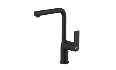 Смеситель д/кухни Lemark LM7205BL Урсус черный