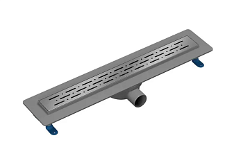 Трап для душа с комб гидрозатвором Eletto Eva Prime EL00525 60 см решетка нержавеющая сталь