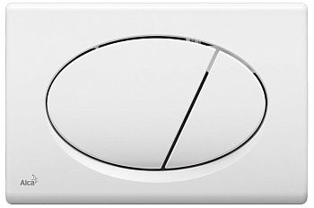 Клавиша смывная Alcaplast M70, белый