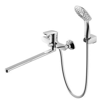 Смеситель для ванны Rossinka RS45-32 универсальный, хром