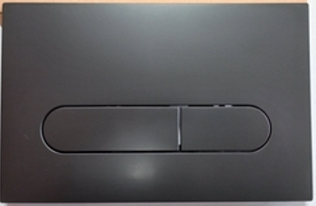 Кнопка смыва Golden frog F2, черная