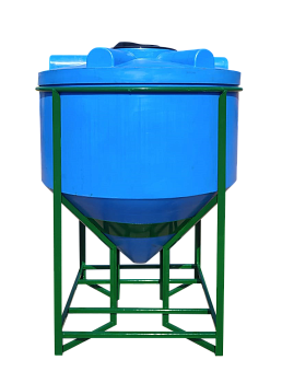 Бак пластиковый ФМ1000/45 с полным сливом, 1000 л.