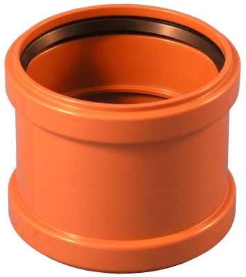 Муфта ремонт. НПВХ D 160 д/нар.канализации