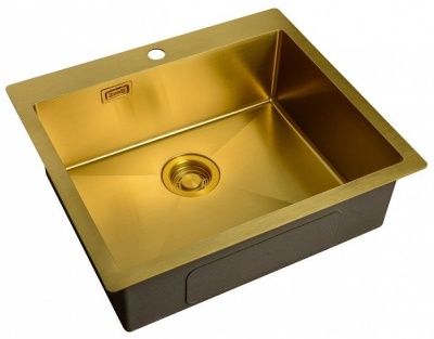 Мойка кухонная ZORG LIGHT ZL R 590510 BRONZE