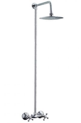 Душевой гарнитур со смесителем Frap F2308, хром