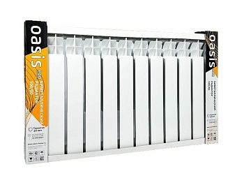 Радиатор биметаллический OASIS ECO 500-80 - 12 секций