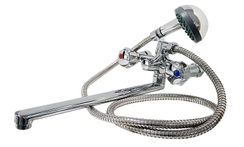 Смеситель для ванны AquaDV 204-04/02 керамика