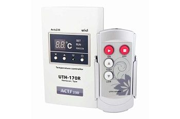 Терморегулятор UTH-170R наклад. програм.таймер пульт управ.