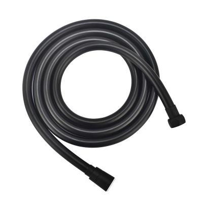 Душевой шланг, армированный черный,  ASH16 Black, ESKO																		