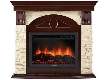 Портал Electrolux под очаг Classic EFP/P - 1020LS: Torre Classic U (угловой). Цвет (камень/шпон): сл