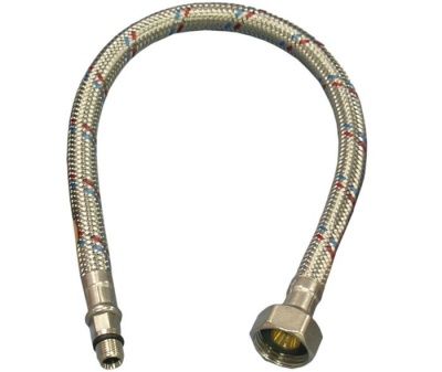 Подводка к смесит.F1/2хM10х18/M10х35  40см (пара)