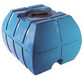 Бак пластиковый 970л с крышкой, куб