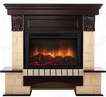 Портал Electrolux под очаг Classic EFP/P - 1020LS: Forte Classic U (угловой). Цвет (камень/шпон): бе