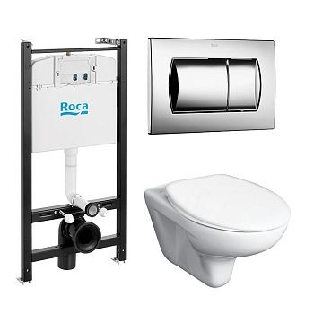 Инсталляция ПЭК Roca Mateo 893100010(инсталяция+кнопка+подв.унит+сид)