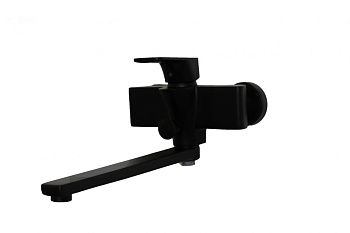 Смеситель д/ванны с душем D&K Berlin.Technische DA1433325 длинный излив, черный