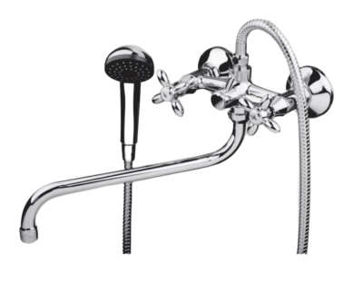 Смеситель для ванны AquaDV BRASS 204-01/02 латунь