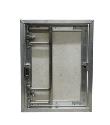 Люк под плитку Шаркон "Визит 3D", алюминий (Ш*В) 30*30 см (300х300)