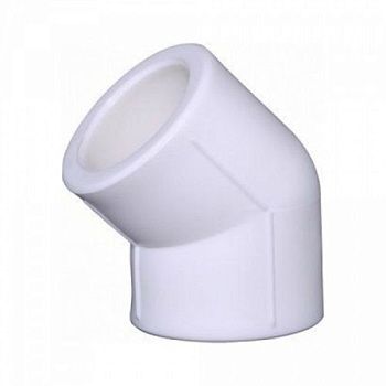 Уголок PP-R V25x45°