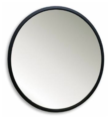 Зеркало для ванной Aquanika Metallica, D50, черный (AQM5050RU136)***
