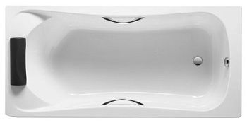 Ванна акриловая Roca Becool, прямоугольная, 180х80х50, белая, (ZRU9302782)