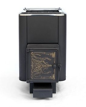 Печь банная Сибирь 18 чугунная дверка конвекция