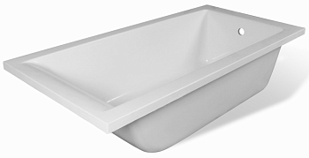 Ванна из литьевого мрамора Эстет Дельта (1500х750х460), без ножек