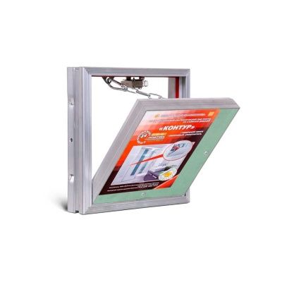 Люк под плитку "Контур" со съемной дверцей (Ш*В) 20*20 см (200х200)